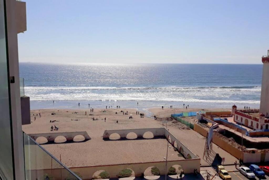 Depto. Frente A La Playa Con Hermosa Vista Al Mar Y Faro La Serena Appartement Buitenkant foto