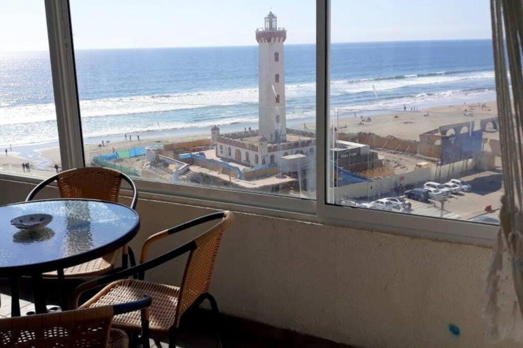 Depto. Frente A La Playa Con Hermosa Vista Al Mar Y Faro La Serena Appartement Buitenkant foto